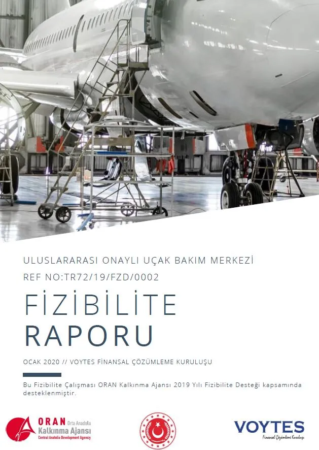 Cover of the feasibility report: International approved aircraft maintenance centre